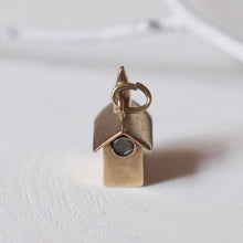 Load image into Gallery viewer, 14K Yellow Gold 3D Church Charm