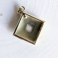 Load image into Gallery viewer, Vintage 14K Yellow Gold Nugget + Opal Charm