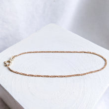 Load image into Gallery viewer, 7.5 inch 14K Rose Gold Fancy-Link Bracelet