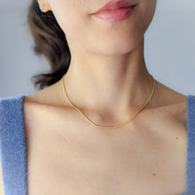 Load image into Gallery viewer, 16.5 Inch 14K Yellow Gold Snake Chain