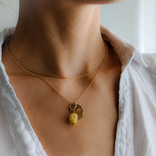 Load image into Gallery viewer, Delicate 32 inch 14K Yellow Gold Cable-Link Chain