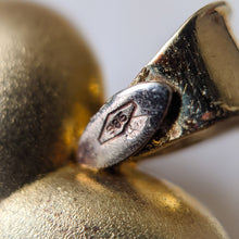 Load image into Gallery viewer, 14K Yellow Gold Puffy Witch's Heart Pendant