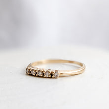 Load image into Gallery viewer, 14K Yellow Gold 5-Stone Diamond Ring Size US 4.25 / UK H.5