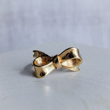 Load image into Gallery viewer, 14K Yellow Gold Bow Ring US 3.5 / UK F.5