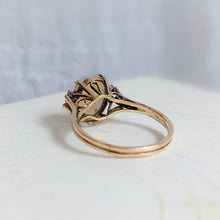 Load image into Gallery viewer, 14K Yellow Gold Opal and Diamond Ring US 6.5 / UK M.5