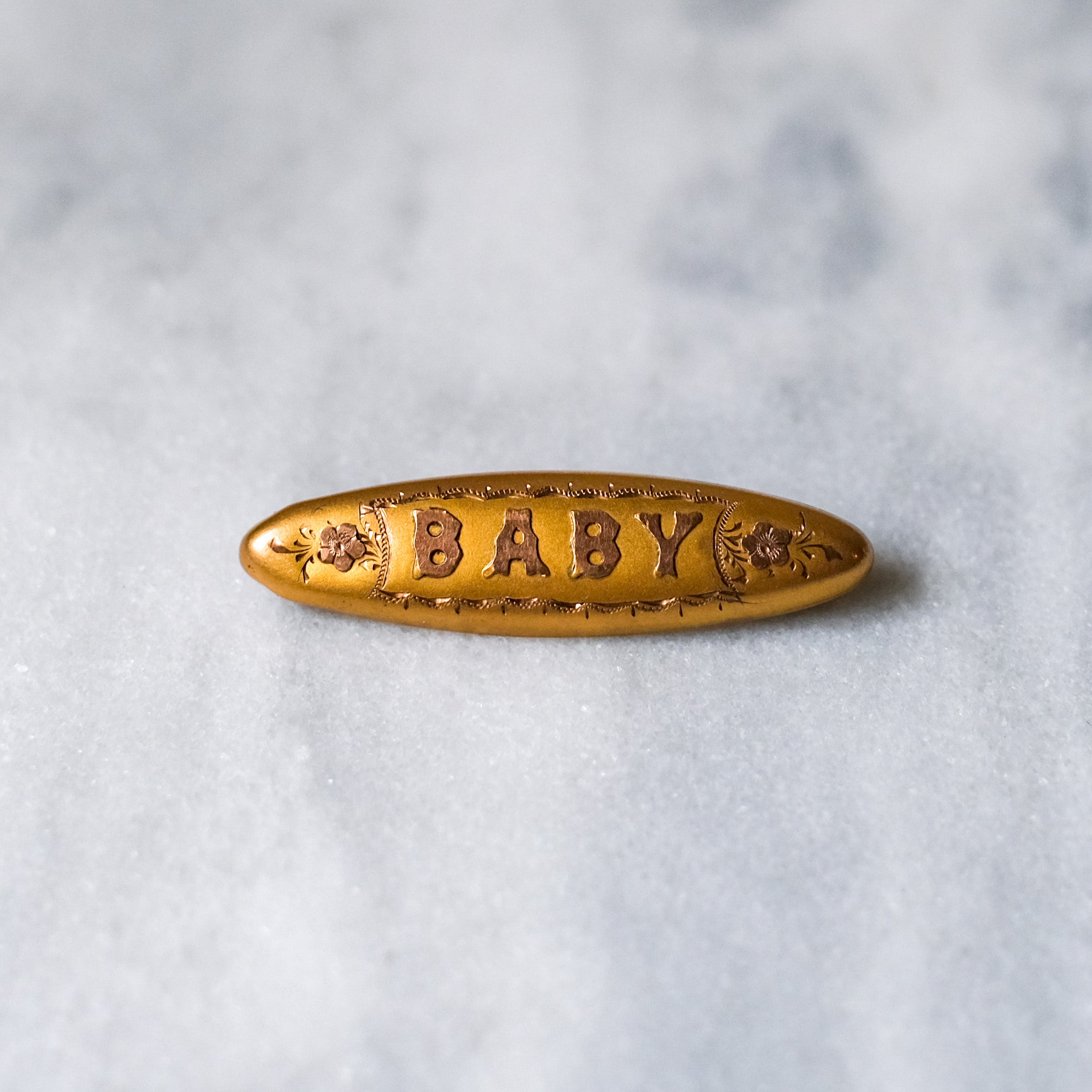 Baby on sale bar brooch