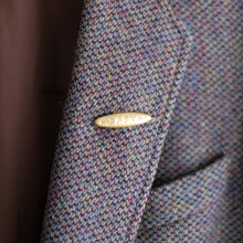 Load image into Gallery viewer, Victorian 9K Yellow and Rose Gold Baby Bar Brooch Pin