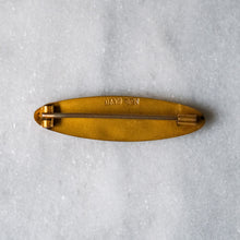 Load image into Gallery viewer, Victorian 9K Yellow and Rose Gold Baby Bar Brooch Pin