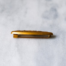 Load image into Gallery viewer, Victorian 9K Yellow and Rose Gold Baby Bar Brooch Pin