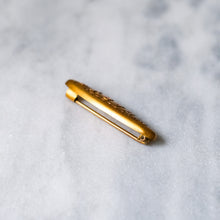 Load image into Gallery viewer, Victorian 9K Yellow and Rose Gold Baby Bar Brooch Pin