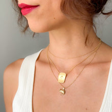 Load image into Gallery viewer, 15.75 inch 14K Yellow Gold Snake Chain