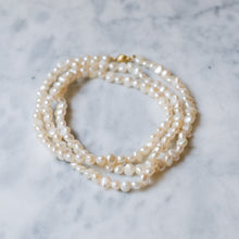 Load image into Gallery viewer, 31.25" Cultured Freshwater Pearl Necklace with 14K Yellow Gold Clasp