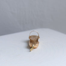 Load image into Gallery viewer, 18K Yellow Gold Floral Clog Charm