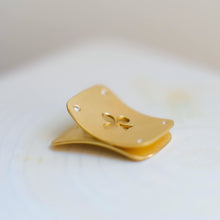 Load image into Gallery viewer, 18K Yellow Gold Diamond Ace of Clubs Pendant