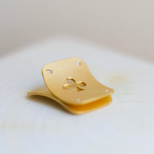 Load image into Gallery viewer, 18K Yellow Gold Diamond Ace of Clubs Pendant