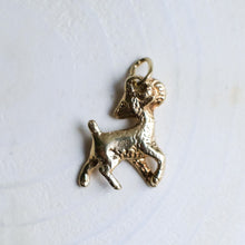 Load image into Gallery viewer, Vintage 14K Yellow Gold Aries Charm