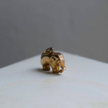 Load image into Gallery viewer, Vintage 9K Yellow Gold Elephant Charm