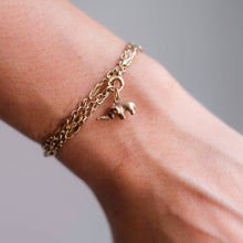 Load image into Gallery viewer, Vintage 9K Rose Gold Elephant Charm