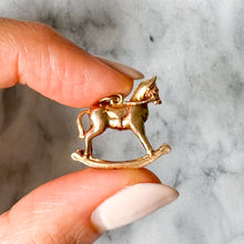 Load image into Gallery viewer, 9K Yellow Gold Rocking Horse Charm
