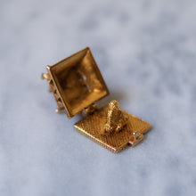 Load image into Gallery viewer, 9K Yellow Gold Articulated Temple Charm