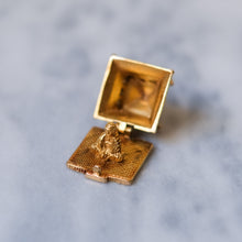 Load image into Gallery viewer, 9K Yellow Gold Articulated Temple Charm