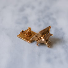 Load image into Gallery viewer, 9K Yellow Gold Articulated Temple Charm