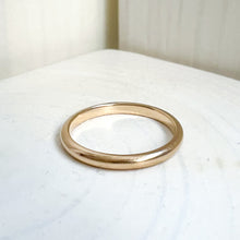 Load image into Gallery viewer, 18K Yellow Gold JR Wood & Sons Wedding Stacking Band Size US 6.75 / UK N