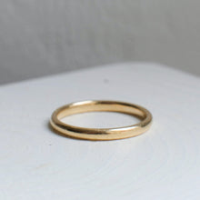 Load image into Gallery viewer, 18K Yellow Gold JR Wood & Sons Wedding Stacking Band Size US 6.75 / UK N