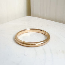 Load image into Gallery viewer, 14K Yellow Gold JR Wood & Sons Wedding Stacking Band Size US 4.5 / UK I.5