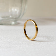 Load image into Gallery viewer, 18K Yellow Gold Plain Band US 9 / UK R.5