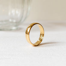 Load image into Gallery viewer, 18K Yellow Gold Plain Band US 8.75 / UK R