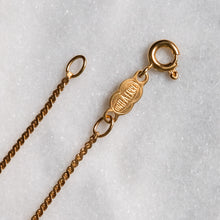 Load image into Gallery viewer, Vintage 18 inch 14K Yellow Gold Unoaerre Serpentine Flat S-Link Chain