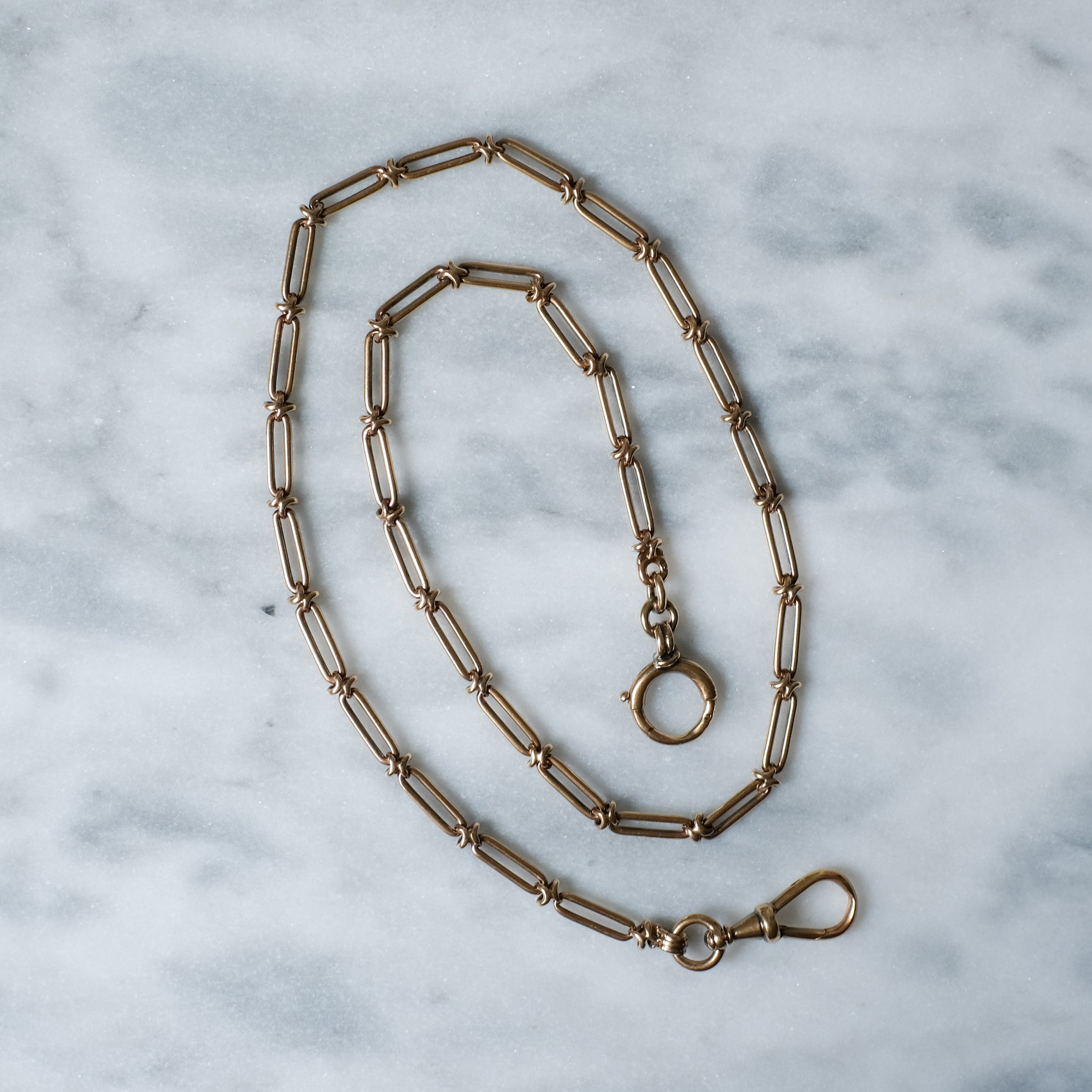 Antique Paperclip Chain