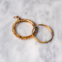 Load image into Gallery viewer, Antique 9K Rose Gold Glass Round Keepsake Locket