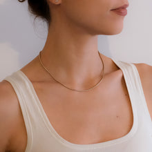 Load image into Gallery viewer, 16.5 Inch 14K Yellow Gold Snake Chain