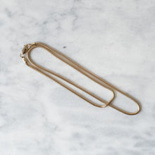 Load image into Gallery viewer, 16.5 Inch 14K Yellow Gold Snake Chain