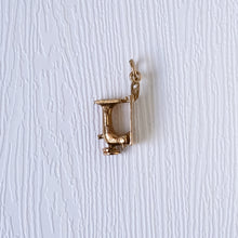 Load image into Gallery viewer, 9K Yellow Gold Sewing Machine Charm