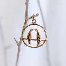Load image into Gallery viewer, Vintage 14K Yellow Gold LoveBirds Charm