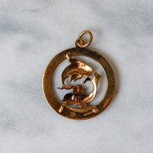 Load image into Gallery viewer, 9K Rose Gold Pisces Zodiac Pendant
