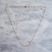 Load image into Gallery viewer, Vintage French 19&quot; Delicate Biker-Link Chain
