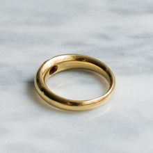 Load image into Gallery viewer, Vintage Flush-Set Ruby Ring
