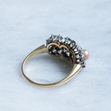 Load image into Gallery viewer, Edwardian Natural Pearls and Diamond Ring
