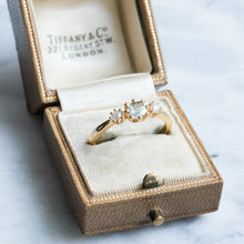 Load image into Gallery viewer, Modern Alexandrite and Diamonds Three-Stone Ring
