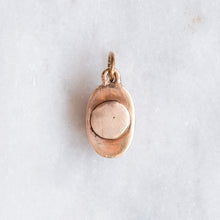 Load image into Gallery viewer, Antique Edwardian 9K Rose Gold Garnet Pendant
