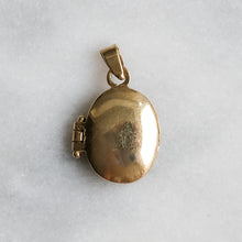 Load image into Gallery viewer, Vintage Tiny Embossed Locket Pendant
