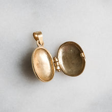 Load image into Gallery viewer, Vintage Tiny Embossed Locket Pendant
