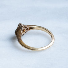 Load image into Gallery viewer, Antique Victorian Petite Floral Old Cut Diamond Ring
