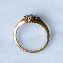 Load image into Gallery viewer, Antique Victorian Petite Floral Old Cut Diamond Ring
