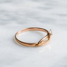 Load image into Gallery viewer, Antique Victorian era Rose-Cut Diamond Coiled Snake Ring
