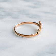 Load image into Gallery viewer, Antique Victorian era Rose-Cut Diamond Coiled Snake Ring
